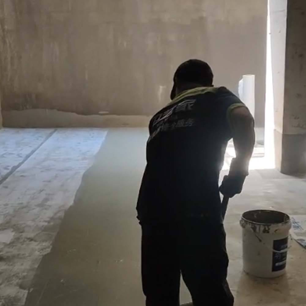 地下室防水堵漏-聚合物防水第二遍